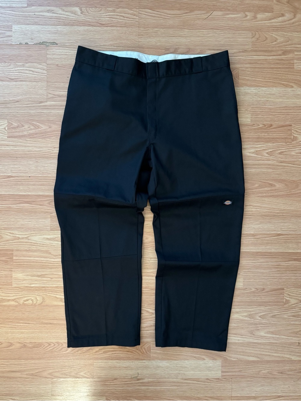 Black Dickies Double Knee Pants Loose Fit